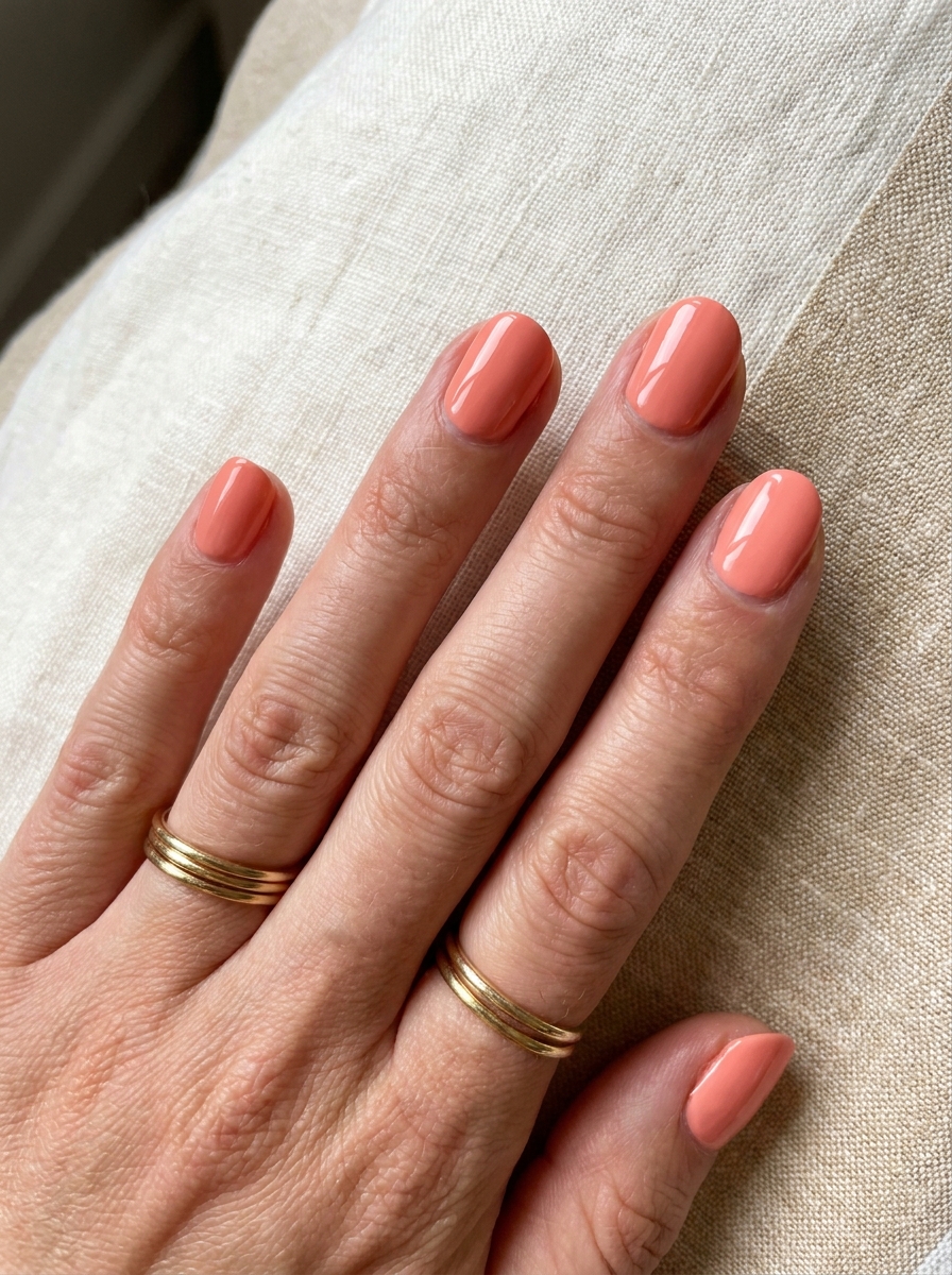 Soft Coral als Nagel Farben Sommer Inspiration 2026